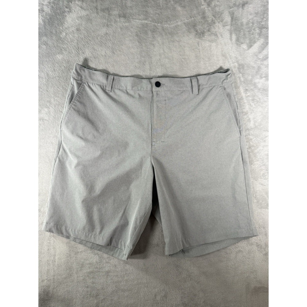 Banana Republic Shorts Mens 42 Grey Flat Front Casual Chino